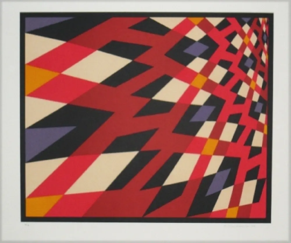 Литография Hinterreiter - Composition 2