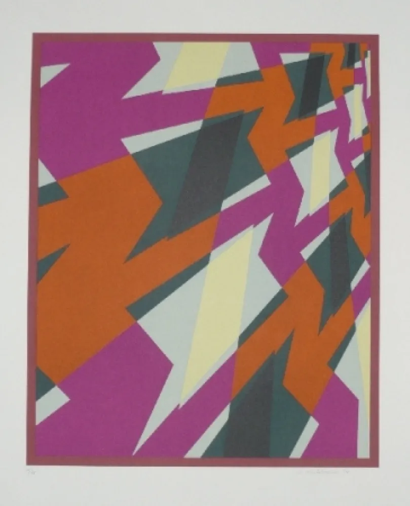 Литография Hinterreiter - Composition 4