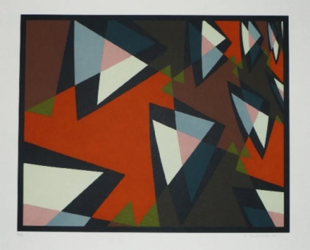 Литография Hinterreiter - Composition