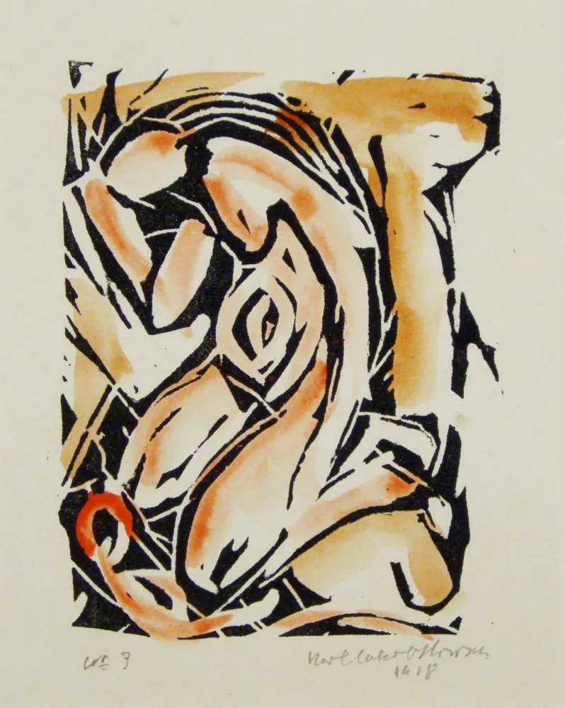 Гравюра На Дереве Hirsch - Madonna