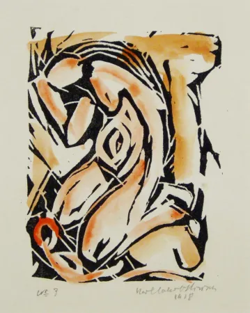 Гравюра На Дереве Hirsch - Madonna