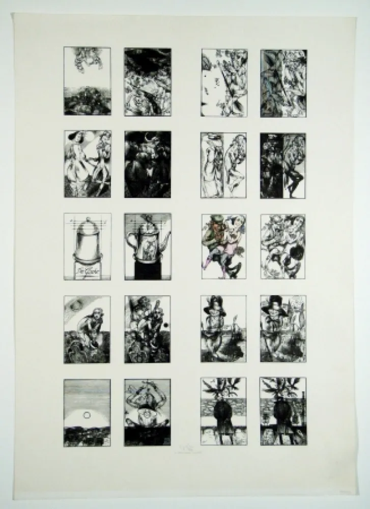 Гравюра На Дереве Hirsch - Zu literarischen Parodien (Regarding literary Parodies)