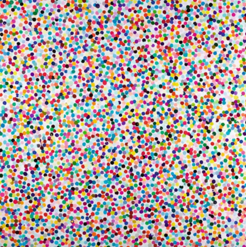 Многоэкземплярное Произведение Hirst - Beverley Hills from Colour Space, H5-2