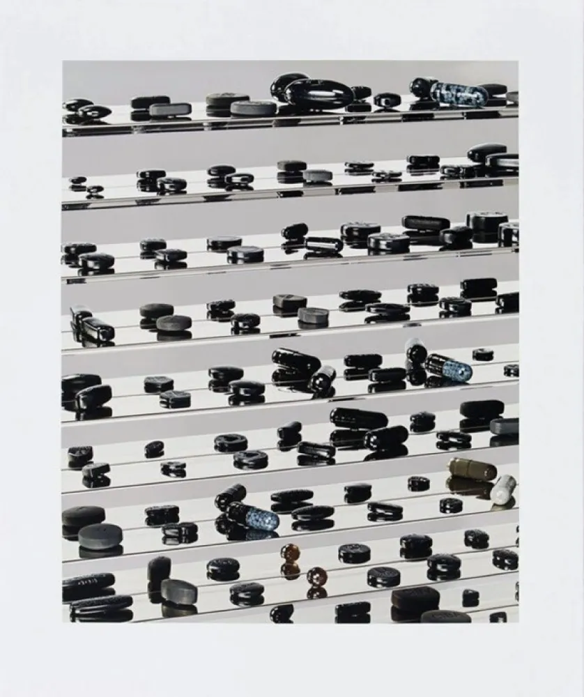 Сериграфия Hirst - Black Brilliant Utopia, 2013