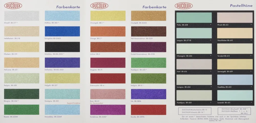 Сериграфия Hirst - Colour chart, glitter (H3)