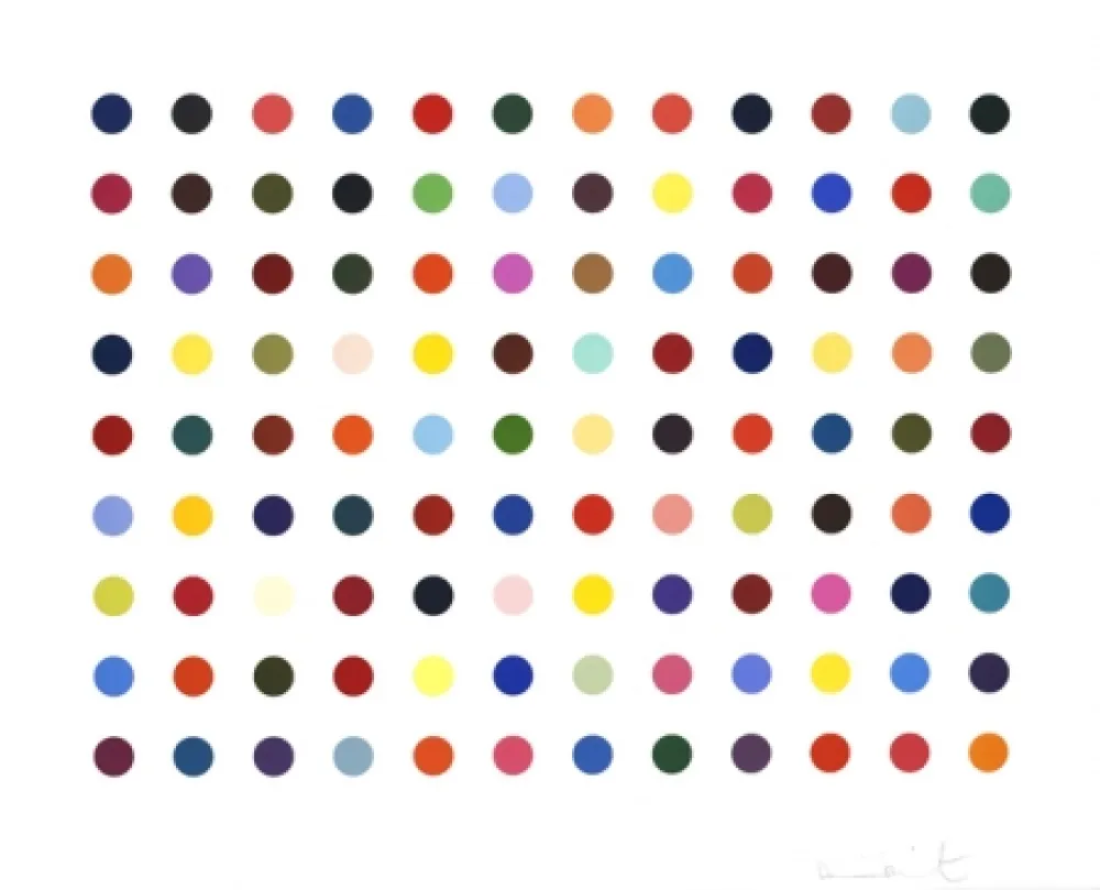 Гравюра Hirst - Ellipticine