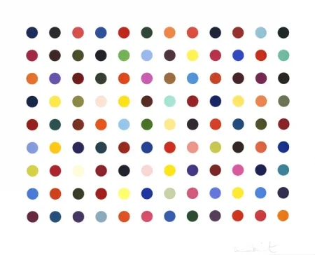 Гравюра Hirst - Ellipticine