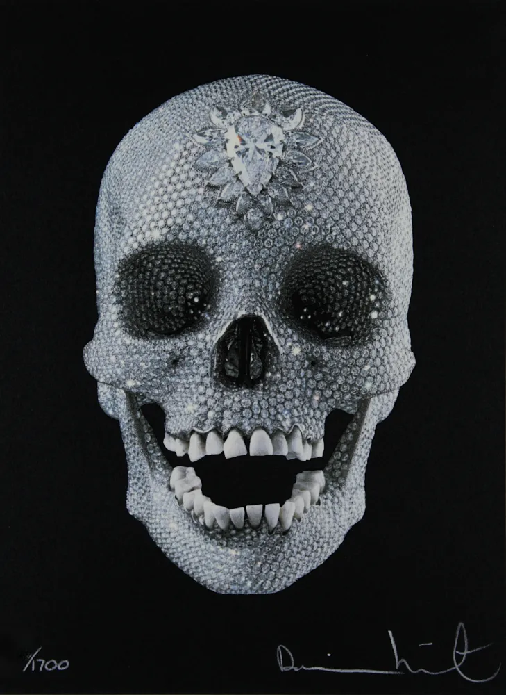 Сериграфия Hirst - For the Love of God, Believe