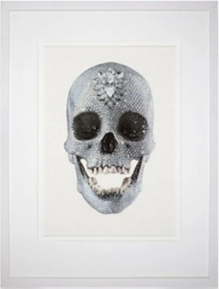 Сериграфия Hirst - For the Love of God (White), 2011