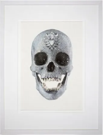 Сериграфия Hirst - For the Love of God (White), 2011