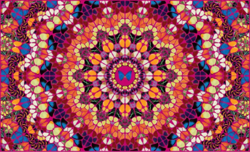 Многоэкземплярное Произведение Hirst - Harlequin from The Kaleidoscopes H18-1