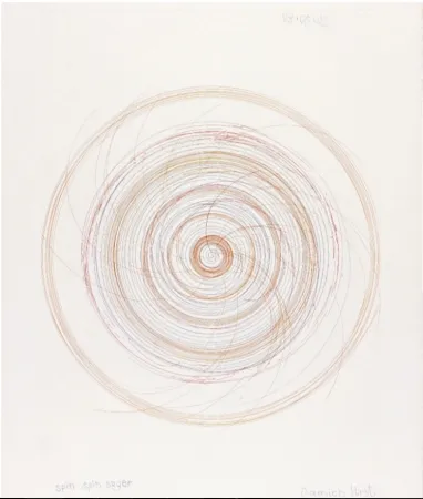 Офорт Hirst - In a Spin, the Action of the World on Things, volume II