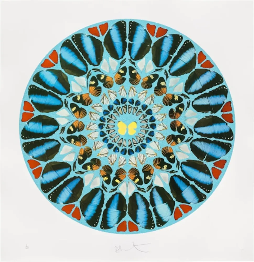 Сериграфия Hirst - Psalm: Ad te, Domine, levavi