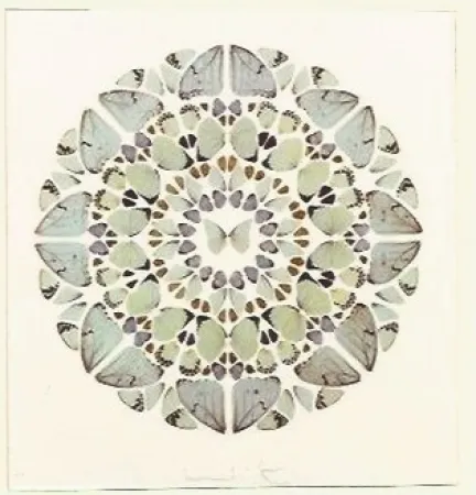 Сериграфия Hirst - Psalm Print, Exaudi, Domine (Diamond dust)