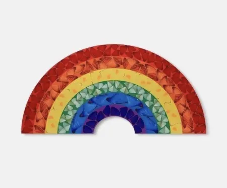 Многоэкземплярное Произведение Hirst - Rainbow - Small