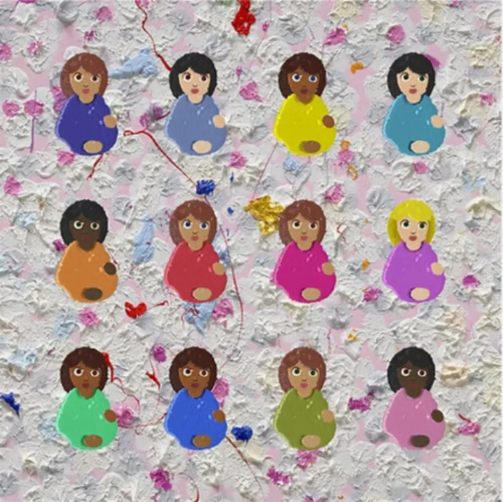 Многоэкземплярное Произведение Hirst - Signed Great Expectations Print (Reverence Painting Background)