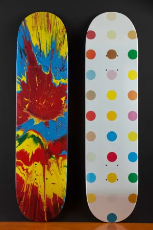 Многоэкземплярное Произведение Hirst - Skateboards