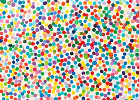 Многоэкземплярное Произведение Hirst - The Currency Unique Painting