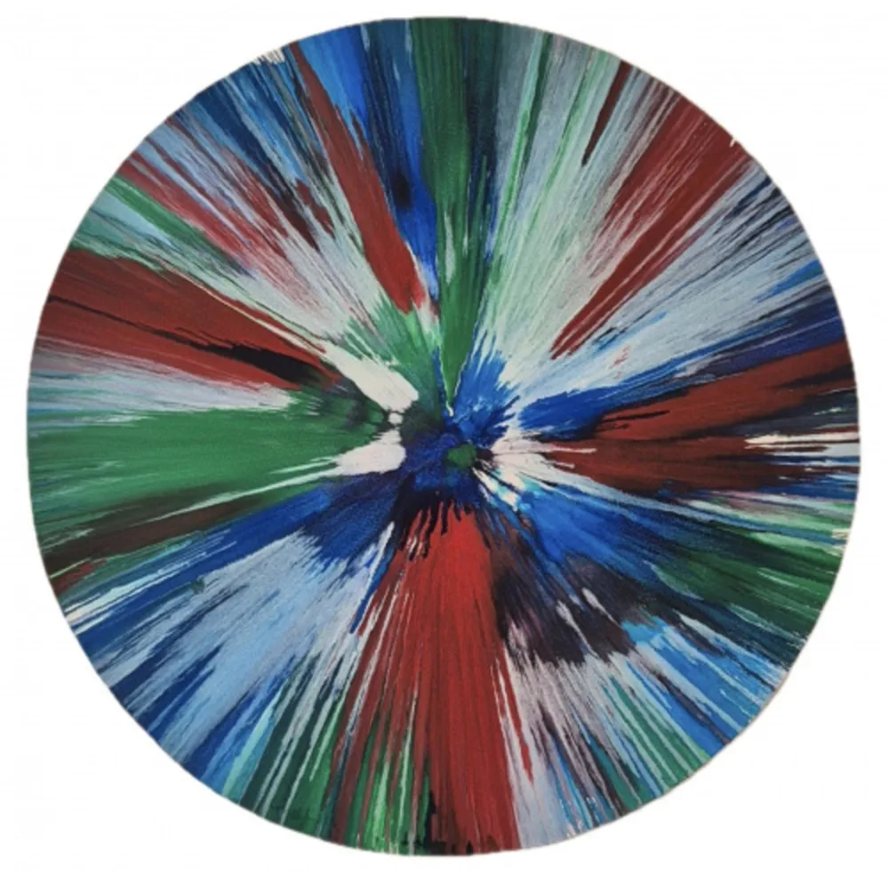 Многоэкземплярное Произведение Hirst - Untitled (spin)