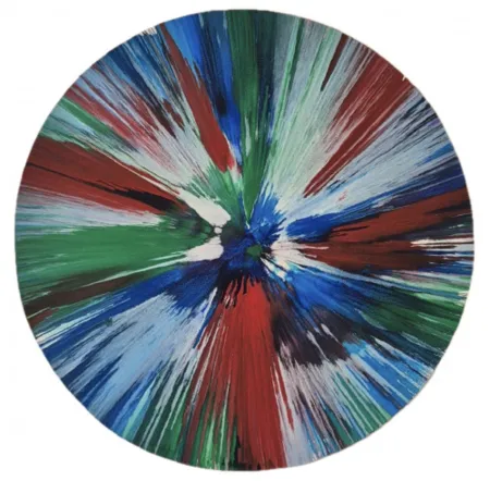 Многоэкземплярное Произведение Hirst - Untitled (spin)