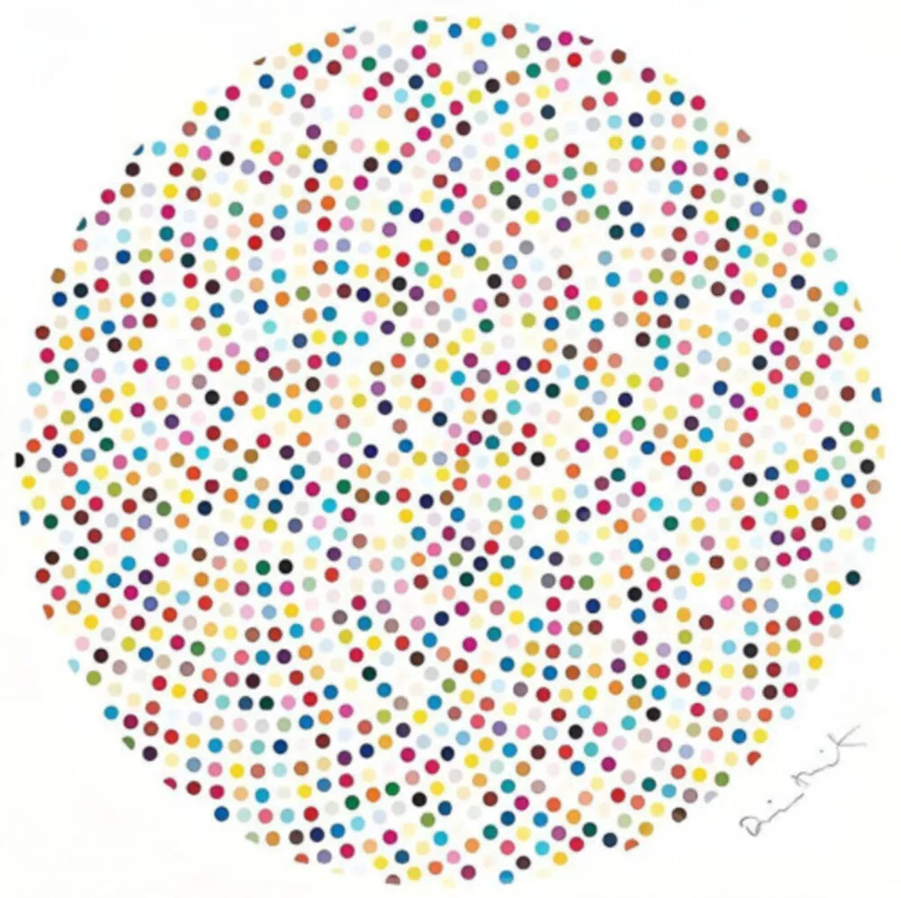 Многоэкземплярное Произведение Hirst - Valium