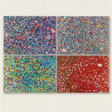 Многоэкземплярное Произведение Hirst - Veils Set of 4