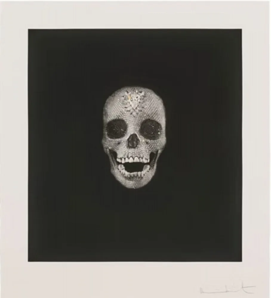 Многоэкземплярное Произведение Hirst - Victory Over Death Hand Finished Print
