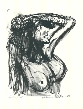 Литография Höckelmann - Alexandra