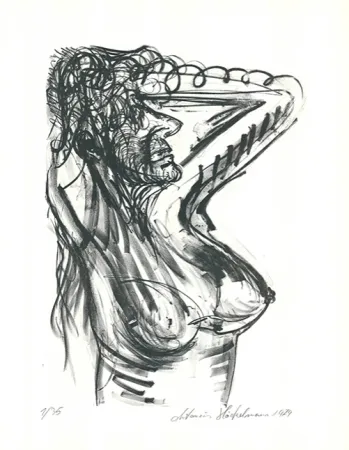 Литография Höckelmann - Alexandra