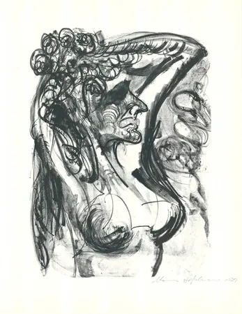 Литография Höckelmann - Alexandra