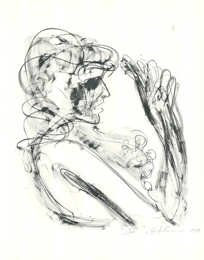 Литография Höckelmann - Alexandra