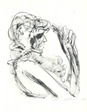 Литография Höckelmann - Alexandra