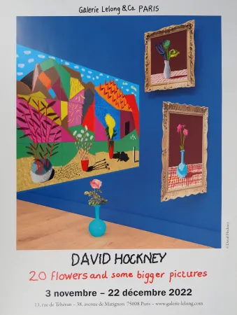 Афиша Hockney - 20 Flowers and Some Bigger Pictures
