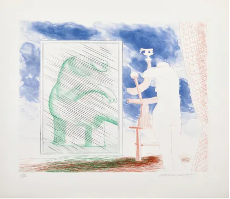 Гравюра Hockney - A Picture of Ourselves 