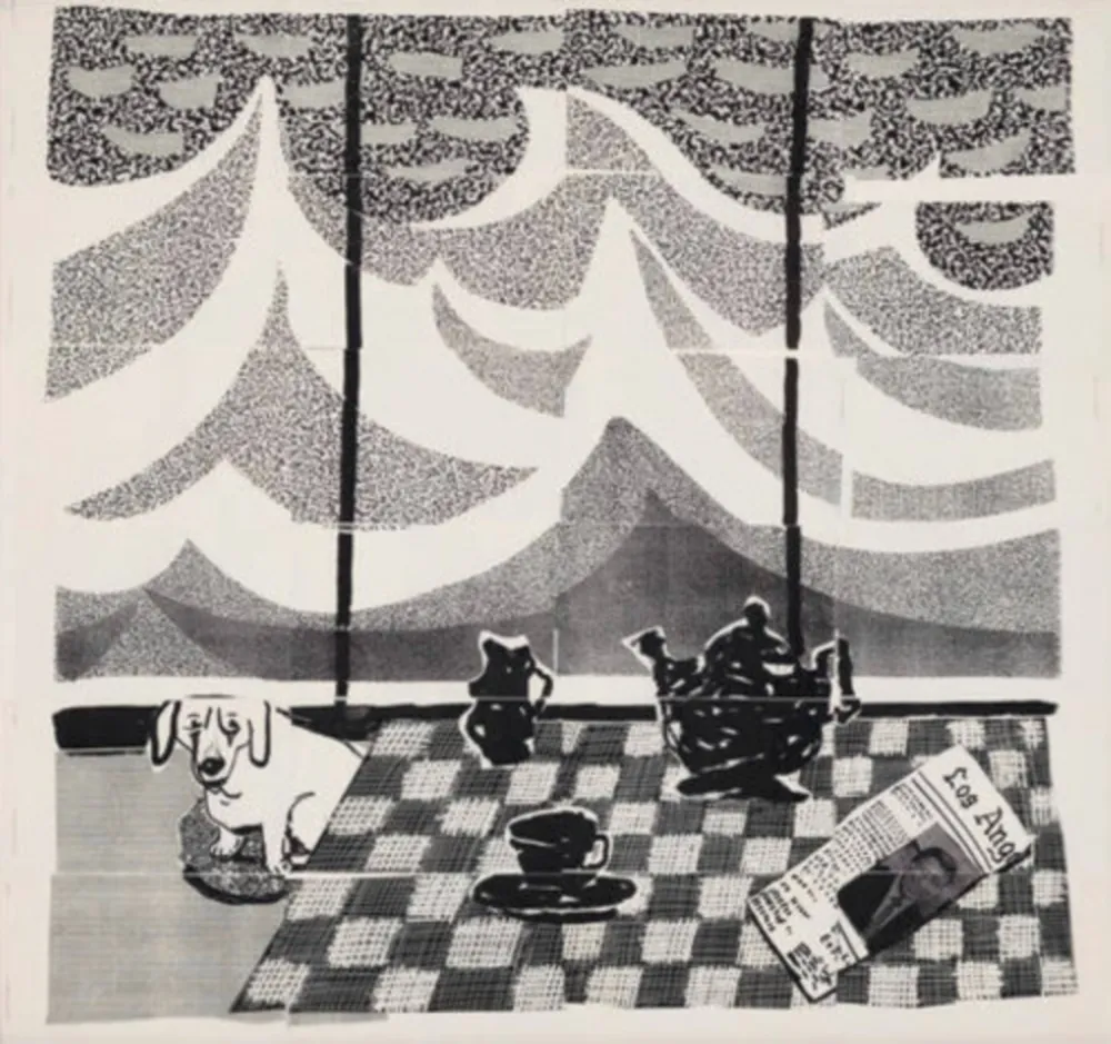 Многоэкземплярное Произведение Hockney - Breakfast with Stanley in Malibu