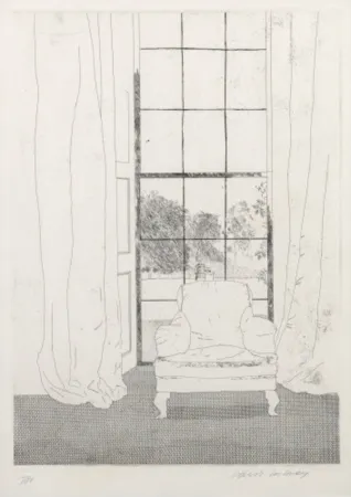 Гравюра Hockney - Home