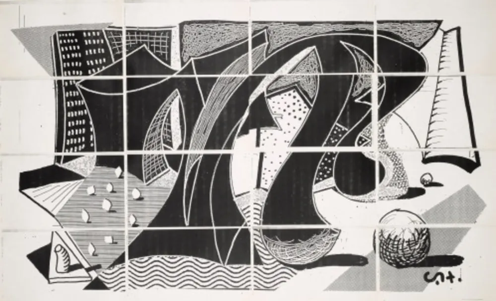 Многоэкземплярное Произведение Hockney - Hotel By The Sea