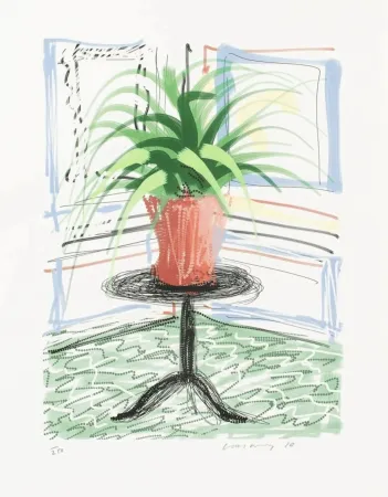 Многоэкземплярное Произведение Hockney - IPad Drawing Untitled #468