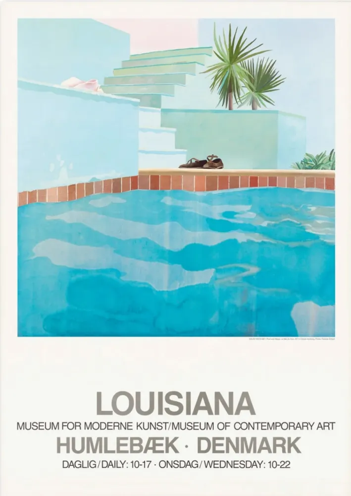 Афиша Hockney - Pool and Steps
