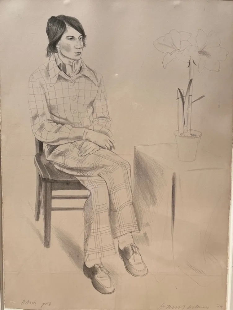 Литография Hockney - Yves Marie