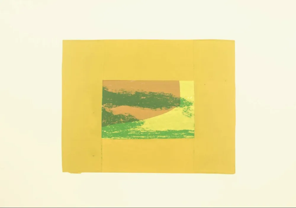 Сериграфия Hodgkin - Indian Views – Plate F