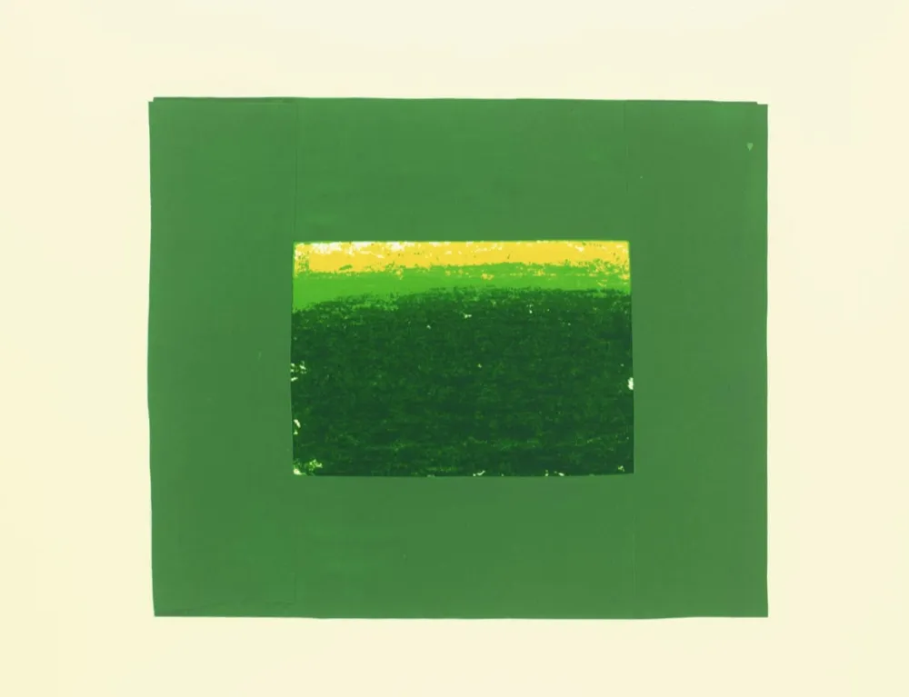 Сериграфия Hodgkin - Indian Views - Plate K