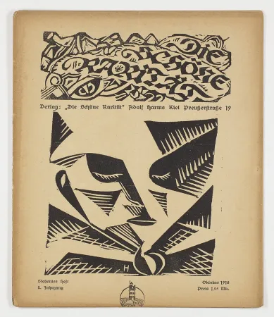 Гравюра На Дереве Hofman - Bajazzo (Die schöne Rarität) 