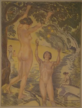 Литография Hofmann - Reife Früchte