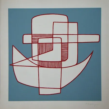 Литография Holley - Sans titre