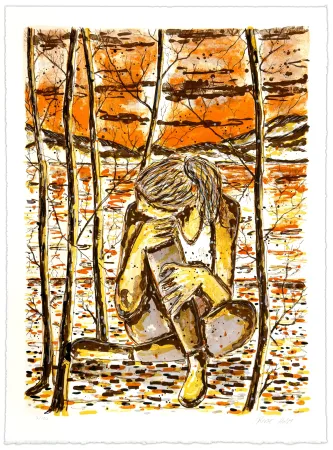 Литография Holm - Sans titre 3