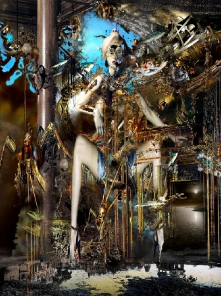 Цифровой Эстамп Hornung - On a clear Day you will see Eternity