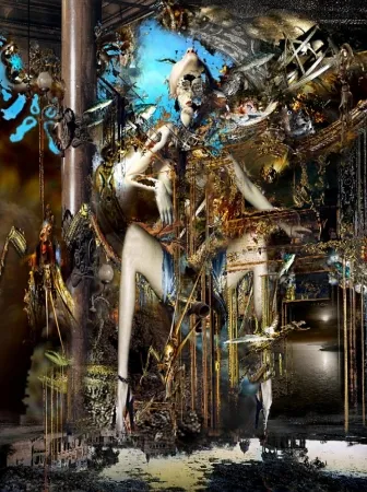 Цифровой Эстамп Hornung - On a clear Day you will see Eternity