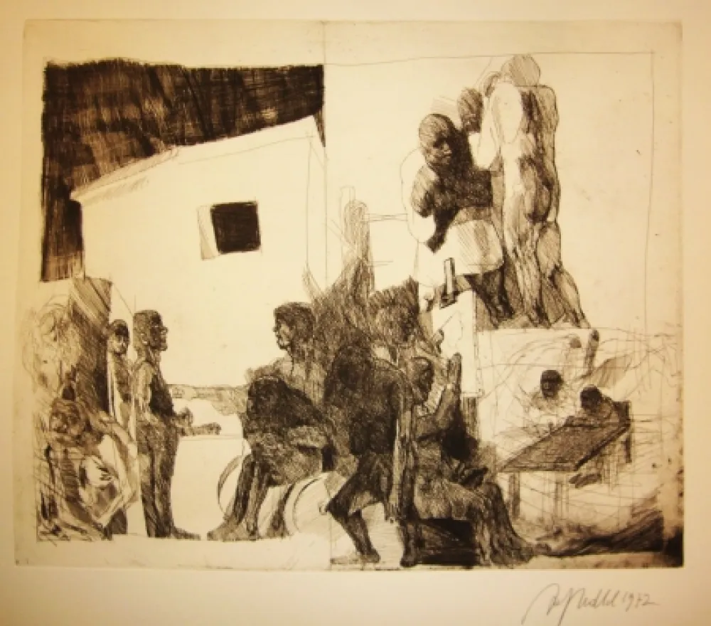 Гравюра Hrdlicka - Atelier