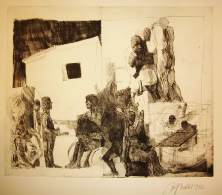 Гравюра Hrdlicka - Atelier